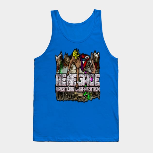 RWO Renegade Wrestling Organization Tank Top by steeldragon